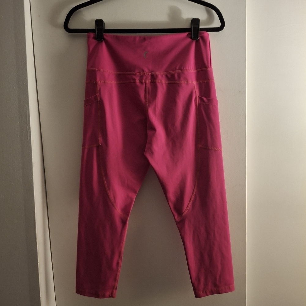 ZYIA Bright Pink Women's Leggings - Picture 2 of 12
